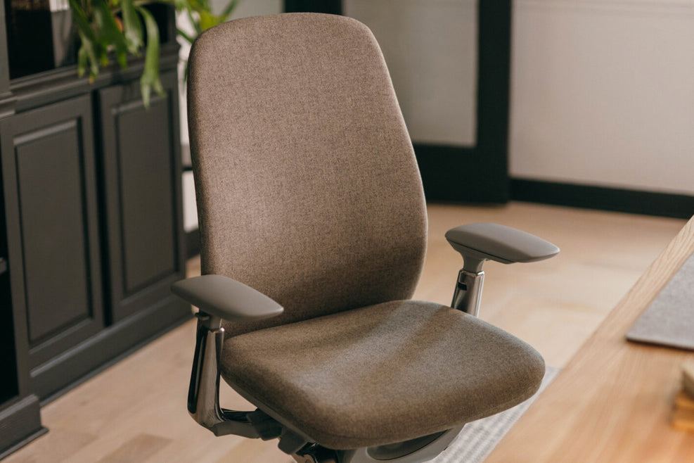 Zody Upholstered Office Chair in lifestyle shot